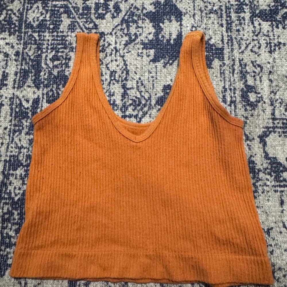 Orange urban tank
